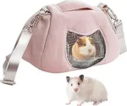 Small Animal Carrier, Guinea Carrier Bag, Portable Breathable Lightweight Washable Pouch for Hamster Rabbits Bunny Hedgehog Squirrel