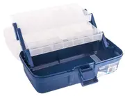 Jarvis Walker Tackle Storage Box 2 Tray Clear Top