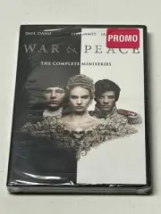 War & Peace: Complete Mini Series (DVD, 2016) History Romance Paul Dano NEW