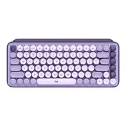 Logitech POP Keys Wireless Mechanical Keyboard With Emoji - Cosmos Lavender [920-011227]