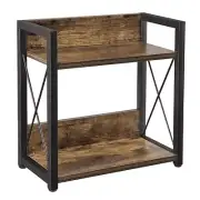 Counter Shelf Organizer 2 Tier Kitchen Spice Rack for Countertop Wood Coffee ...