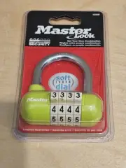 MasterLock Combination Lock Tough Anti Shim 1 Inch 25MM & FREE SHIPPING