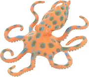 GOOHOCHY Simulated Ringed Octopus Educational Toy Lightweight Octopus Model Bedroom Decor Unique Sea Animal Figurine