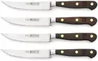 Wusthof Crafter, Brown, 4 Piece Steak Knives Set (9738)