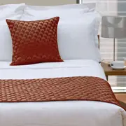 Regency Russet Bed Runner or Square Cushion by Jason