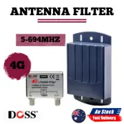 5-694MHZ 4G ANTENNA FILTER WATERPROOF DESIGN DOSS