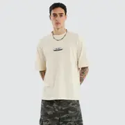 [Thrills] Lifted Spirits Embro Box Tee Unbleached