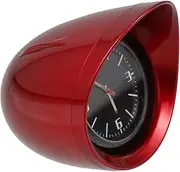 1 Set Car Clock Office Clock Cars Battery Clock Automotive Refit Decor Clock Car Mini Clock Car Dashboard Clock Car Refit Clock Mini Desktop Clock Red Glass Mirror ULTECHNOVO