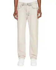 Hazlow Pluto Relaxed Straight Leg Fit Jean - Stone Grey | Ksubi ++
