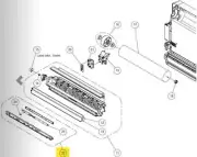 FUJITSU K9707570038 aka 9707570038 DISPLAY ASSY VAB