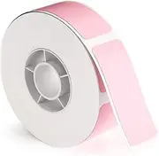 Niimbot Thermal Label Paper 0.5" 12x40mm-160pcs for D11 D110 D101 Portable Label Printer (Assorted Colours) (Pink)