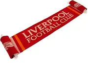 Liverpool FC Crest Scarf (UK Size: One Size) (Red/White)