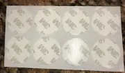 8 Pcs Round Super Strong Double Sided Mounting Adhesive Tape 1 1/4”