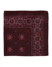 [Dom Bagnato] Mosaico Silk Pochette in Red