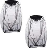 Fly Nets for Head,Head Net Fly Netting Hood - Screen Net Face, Fly Face Net, Fine Mesh Head Netting, Head Fly Net Fly Shield, Gnat Netting for Head