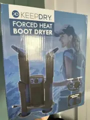Forced Heat Boot Dryer - Heavy Duty Shoe Dryer with Heat Switch & Timer