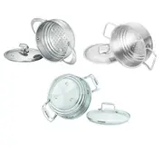 Scanpan Steamer with Lid (16/18/20cm) - Impact