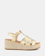 Shelly Shen Hasancion/Gold Womens Wedges 40