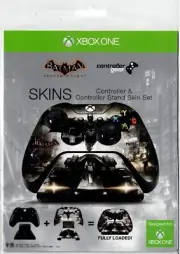 Batman Arkham Knight Xbox One Skins Set for Controller and Controller Stand