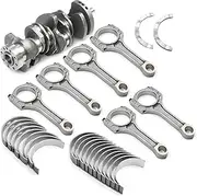Engine Crankshaft Rods Bearing Kit 3.3L G6DH Compatible with Santa Fe 2013-2019 Azera 2013-2017 Cadenza 2014-2019 Sedona 2011-2019 623R6-3CA0A 23110-3CFA0 23110-3L100 23510-3L100