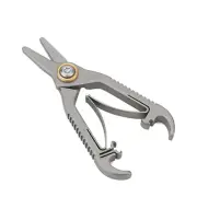 Scissors Titanium Alloy Nose Hairs Small Scissors Portable Outdoor EDC3308