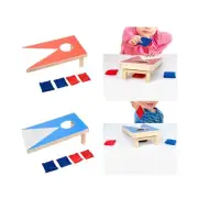 Sandbag Throwing Hole Boards Set Parent Child Toy Classic Portable Cornhole Set