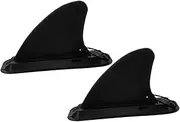 WOONEKY 2 Pcs Slide-in Fin for Paddleboard Detachable Surfboard Fins Water Separator Fit for Levels of Water Sports