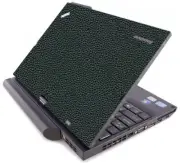 LEATHER Vinyl Lid Skin Cover Decal fits IBM Lenovo ThinkPad X220T X230T Laptop
