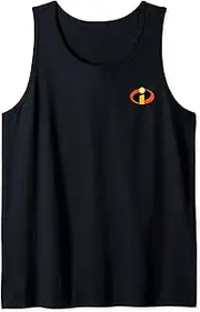 [Disney] Pixar Incredibles Colored Logo Pocket Tank Top