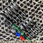 HK Army 15" LAZR Elite Fractal Barrel Kit Black Inserts - Black/Green - Luxe