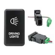 Switch Boss Blue LED Push Switch fits Toyota Hilux (2005-2015) 120 Series (2003-2009) - Driving Lights