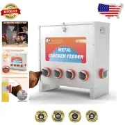 Automatic 85LBS Chicken Feeder - Reliable Feeding Station for Poultry Owners