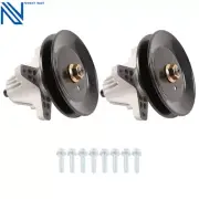 2PCS Spindle Assy For Selected Mtd Rover Troy Bilt Cub Cadet Mowers 918-04822a