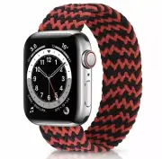 Braided Elastic Solo Loop Strap Watch Band For Apple Watch SE Series 7 6 5 4 3 2