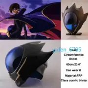 Hot Code Geass Lelouch Zero Helmet Props FRP Assembly Reinforcement Mask Cosplay