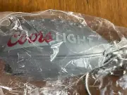 Coors Light Beer Football Keychain Bottle Opener