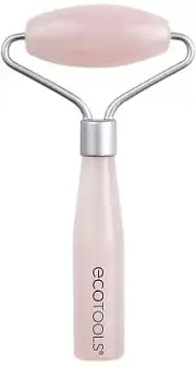 EcoTools Mini Rose Quartz Facial Roller and Massage Roller, Skincare and
