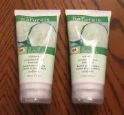 Avon Naturals Cucumber Melon Body Balm 2 Full Size Tube Lot Cream Lotion NEW NLA