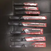8 Quikut Knives Boning, Sandwich,slicer, Fruit & Cheese, Bread, Fork, 2 Utility