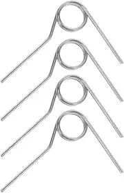 Vaguelly 4pcs Harmonica Tremolo Springs: Mouth Organ Springs Metal Harmonica Parts Accessories For Mouth Harp Musical Instrument Repair Accessories