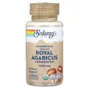 Solaray, Fermented Royal Agaricus, Mushrooms, 60 Organic Capsules (500 mg per Capsule)