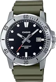 [Casio] Men's Watch - MTP-VD01-1EVUDF Black Dial