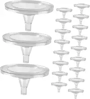 20Pcs Crystal Ball Display Stand Elegant Sphere Holder for Fish Tanks Fountains Lightweight Design for Secure Placement Decorative Accessory for