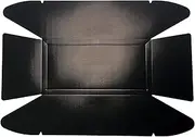 Reusable Adjustable Loaf Tin Liner Oven Baking Mat Pad Rectangle Black