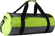 [Generic] Snorkel Bag Dive Gear Bag Foldable Mesh Design Easy to Carry for Diving Snorkeling Surfing PVC Zipper Durable Nylon Green