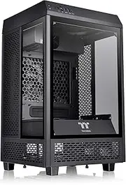 Thermaltake The Tower 100 Tempered Glass Mini Tower Black Edition