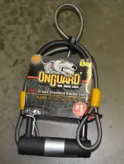 OnGuard 5523 U-Lock Standard Double Team 4.5" x 9.6" - NEW !