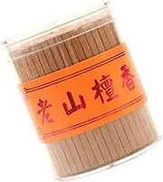 Amosfun Incense Wooden Sticks Sandalwood Incense for Meditation Incense Holder for Sticks DIY Incense Kit Natural Fragrance Buddhist Worship