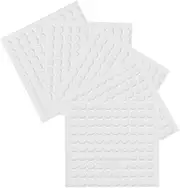AUTSUPPL Removable Double-Sided Adhesive Dots 500pcs Round Acrylic for Home Office Use