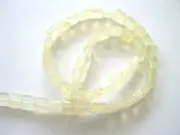 Pineapple quartz faceted square beads 8x8 mm. On sale!!!